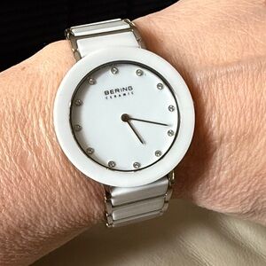 Bering Ceramic Polished With Swarovski Crystals